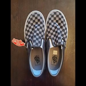 Vans Slip-On Black & Pewter